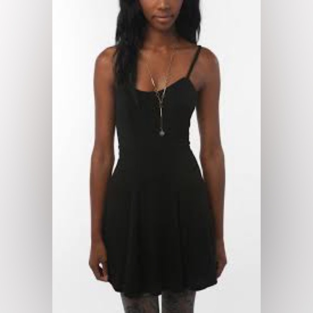 Urban Outfitters Open-Back Ballerina Mini Dress